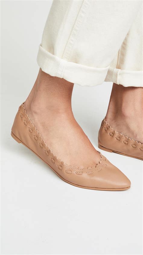 See by Chloe Women's Jane Point Ballet Flats .